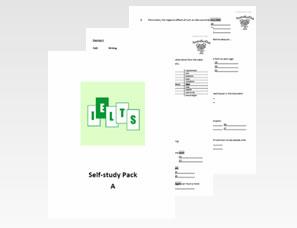 IELTS対策、ライティング自己学習パック